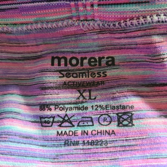 Morera Active Colorful Seamless Leggings Size XL NWT - Picture 5 of 6